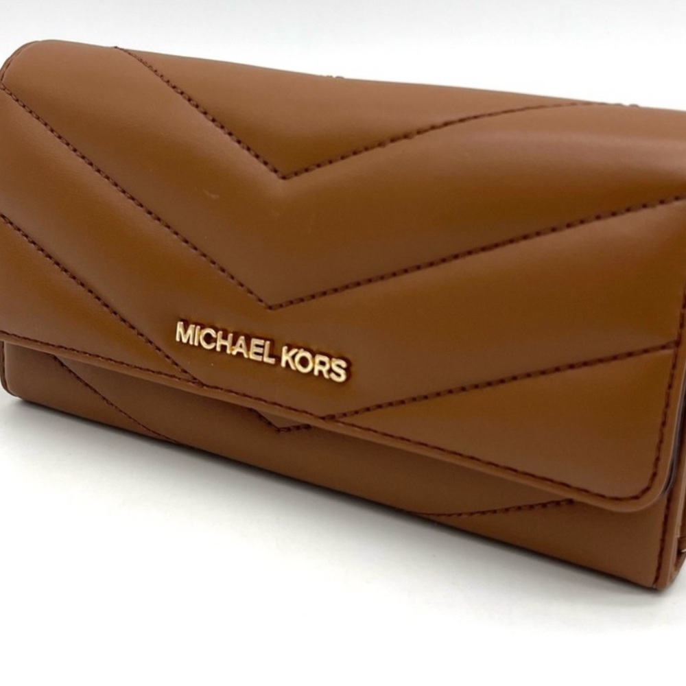 Michael Kors Tan Leather Wallet